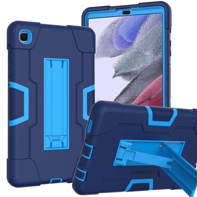 Contrast Color Robot Shockproof Silicone + PC Protective Case with Holder, For Samsung Galaxy Tab A7 Lite T225, For Samsung Galaxy Tab A7 10.4 (2020)