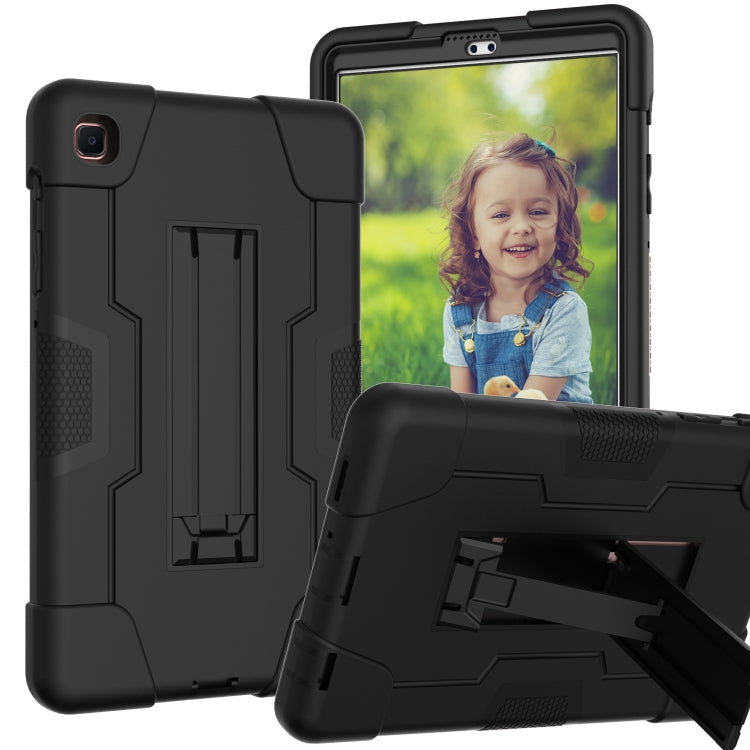 Contrast Color Robot Shockproof Silicone + PC Protective Case with Holder, For Samsung Galaxy Tab A7 Lite T225, For Samsung Galaxy Tab A7 10.4 (2020)
