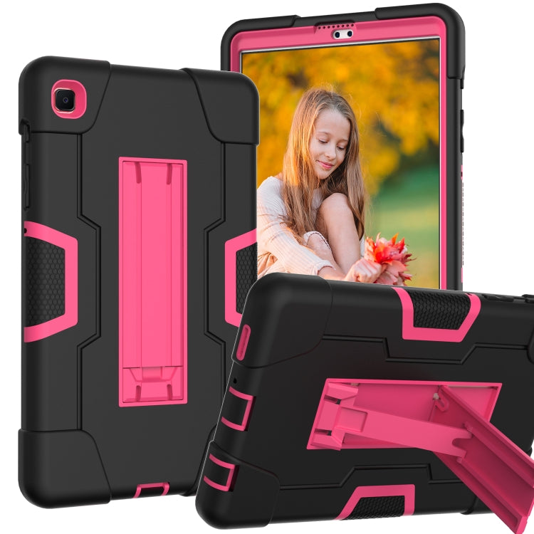 Contrast Color Robot Shockproof Silicone + PC Protective Case with Holder, For Samsung Galaxy Tab A7 Lite T225, For Samsung Galaxy Tab A7 10.4 (2020)