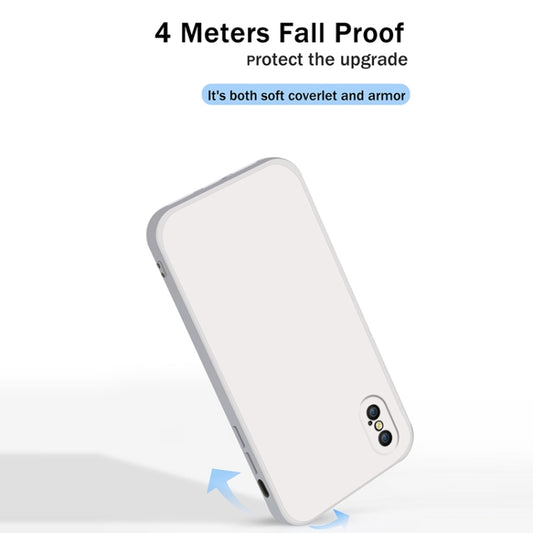 Soft-touch silicone iPhone 11 case providing full device protection and grip