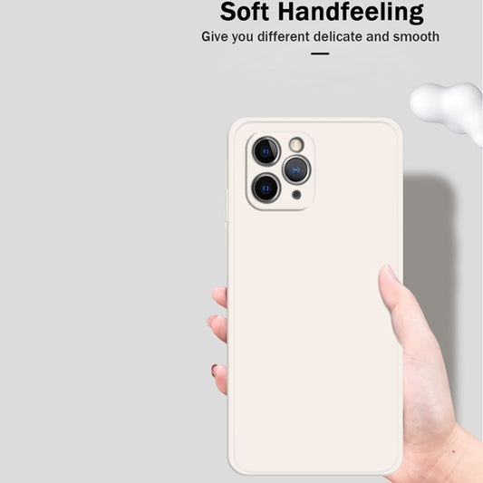 Soft liquid silicone iPhone 11 Pro case featuring enhanced grip and drop protection