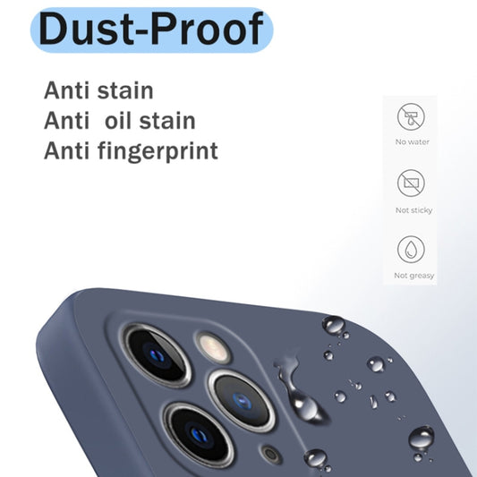 iPhone 11 Pro Max case detail showing textured silicone finish and edge protection