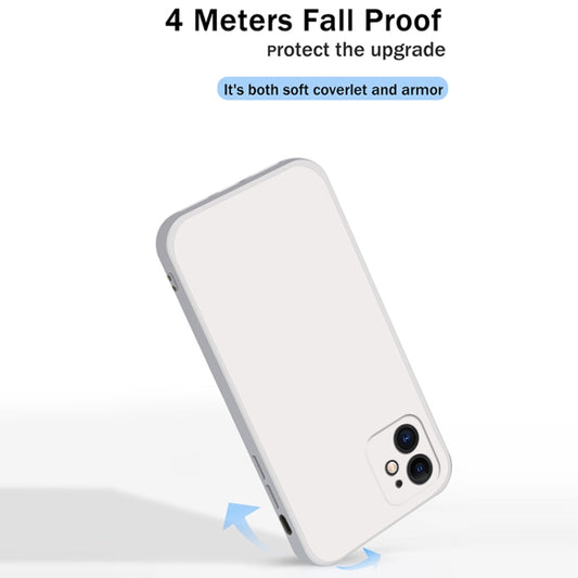 iPhone 12 mini full coverage protective case in solid color liquid silicone material