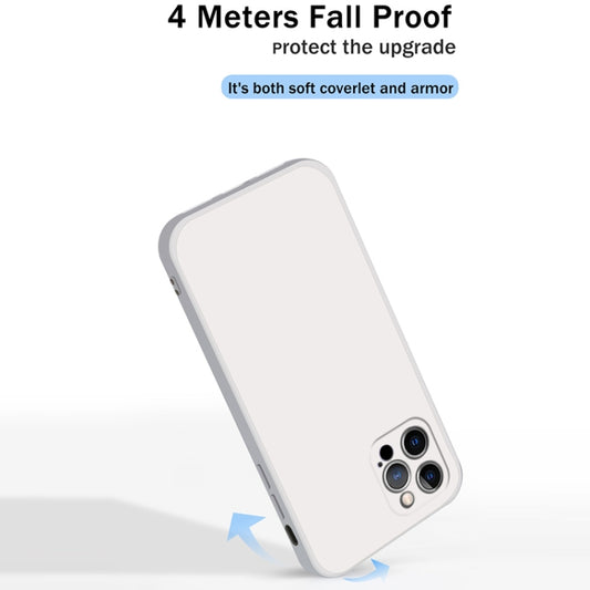 Solid color imitation silicone iPhone 12 Pro case showing precise camera cutout