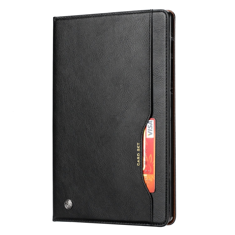 Calf Texture Double Fold Clasp Horizontal Flip Leather Case with Photo Frame & Holder & Card Slots & Wallet, For Samsung Galaxy Tab S7 Lite, For Samsung Galaxy A7 Lite T220 / T225