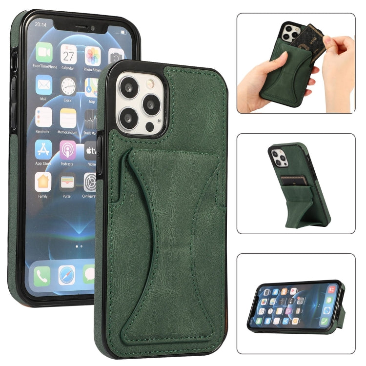 Ultra-thin Shockproof Protective Case with Holder, For iPhone 12 / 12 Pro, For iPhone 12 Mini, For iPhone 12 Pro Max, For iPhone 11