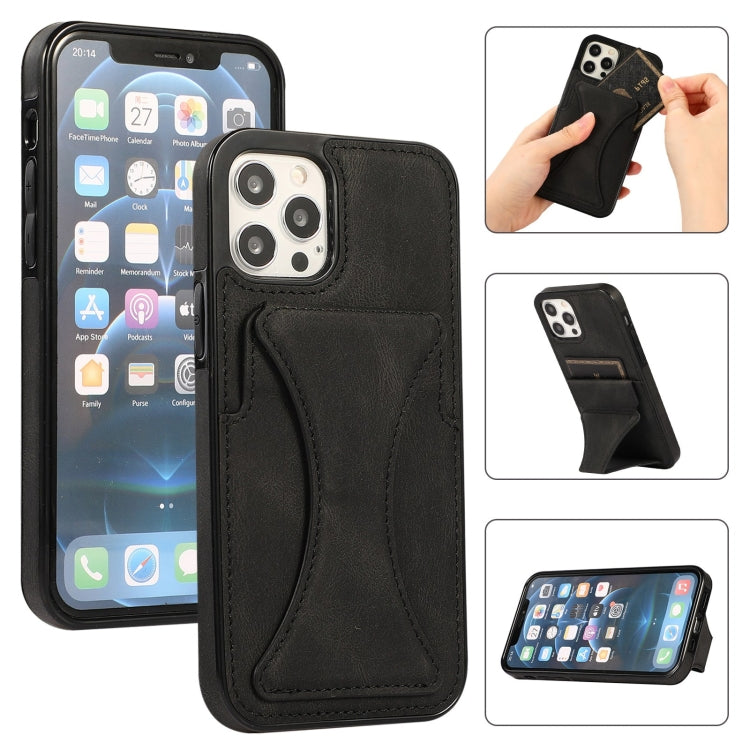 Ultra-thin Shockproof Protective Case with Holder, For iPhone 11 Pro, For iPhone 11 Pro Max