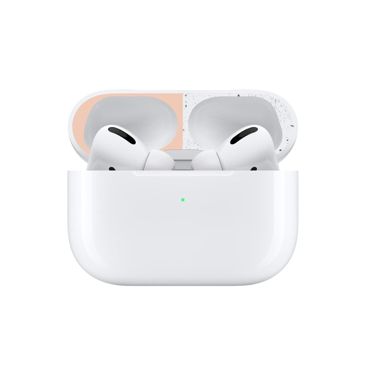 For Apple AirPods Pro Wireless Earphone Protective Case Metal Protective Sticker, For Apple AirPods Pro