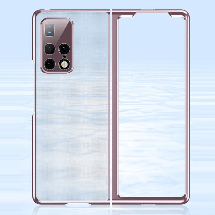 Ultra-thin Electroplated Transparent Folding Case, For Huawei Mate X2, For Xiaomi Mi Mix Fold
