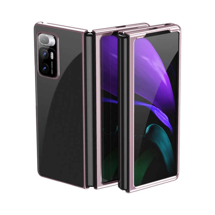 Ultra-thin Electroplated Transparent Folding Case, For Huawei Mate X2, For Xiaomi Mi Mix Fold