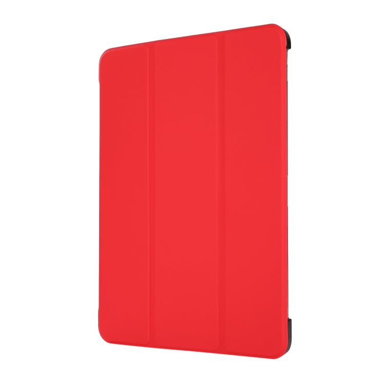 3-folding Skin Texture Horizontal Flip TPU + PU Leather Case with Holder, For iPad Pro 11 2022 / 2021