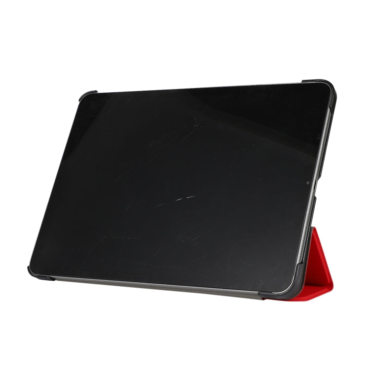 3-folding Skin Texture Horizontal Flip TPU + PU Leather Case with Holder, For iPad Pro 11 2022 / 2021