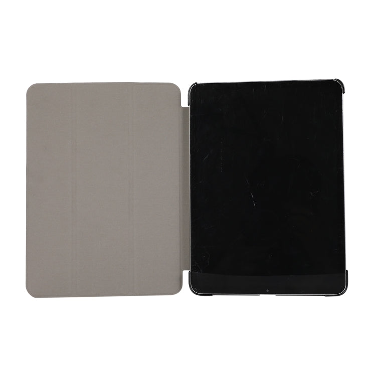 3-folding Skin Texture Horizontal Flip TPU + PU Leather Case with Holder, For iPad Pro 11 2022 / 2021