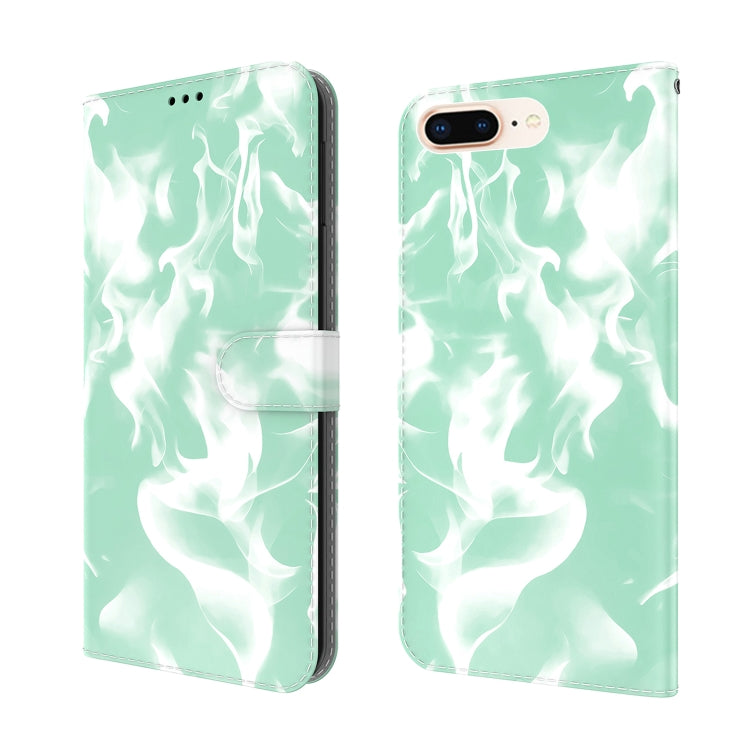 Cloud Fog Pattern Horizontal Flip Leather Case with Holder & Card Slot & Wallet, For iPhone 8 Plus & 7 Plus, For iPhone SE 2022 / SE 2020 & 8 & 7, For iPhone 11, For iPhone 11 Pro
