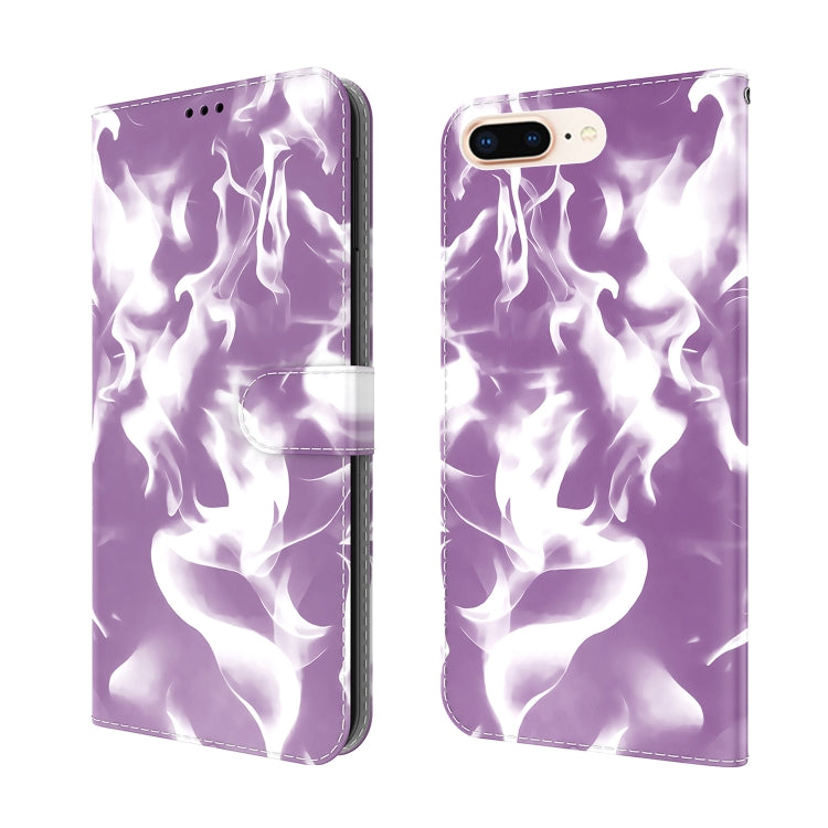 Cloud Fog Pattern Horizontal Flip Leather Case with Holder & Card Slot & Wallet, For iPhone 8 Plus & 7 Plus, For iPhone SE 2022 / SE 2020 & 8 & 7, For iPhone 11, For iPhone 11 Pro