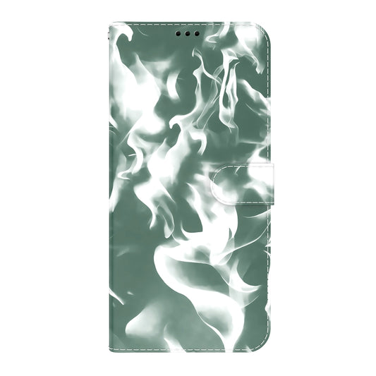 Horizontal flip iPhone 8 Plus case with built-in card holder and stand