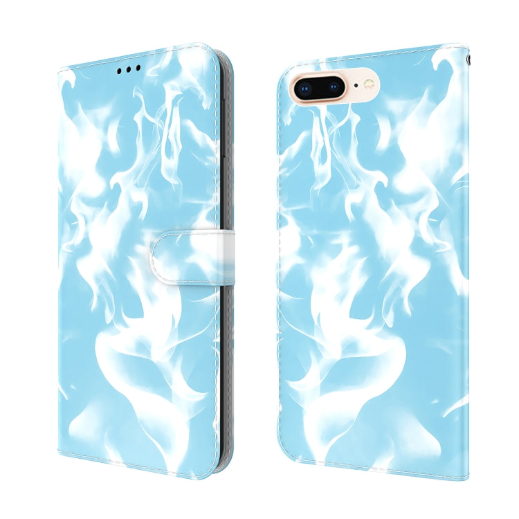 Cloud Fog Pattern Horizontal Flip Leather Case with Holder & Card Slot & Wallet, For iPhone 8 Plus & 7 Plus, For iPhone SE 2022 / SE 2020 & 8 & 7, For iPhone 11, For iPhone 11 Pro