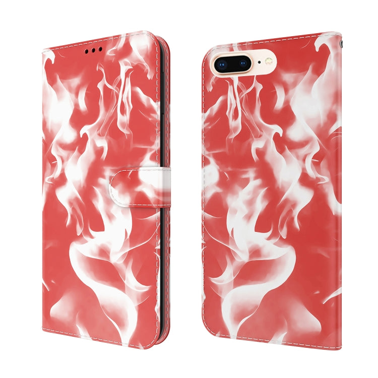 Cloud Fog Pattern Horizontal Flip Leather Case with Holder & Card Slot & Wallet, For iPhone 8 Plus & 7 Plus, For iPhone SE 2022 / SE 2020 & 8 & 7, For iPhone 11, For iPhone 11 Pro