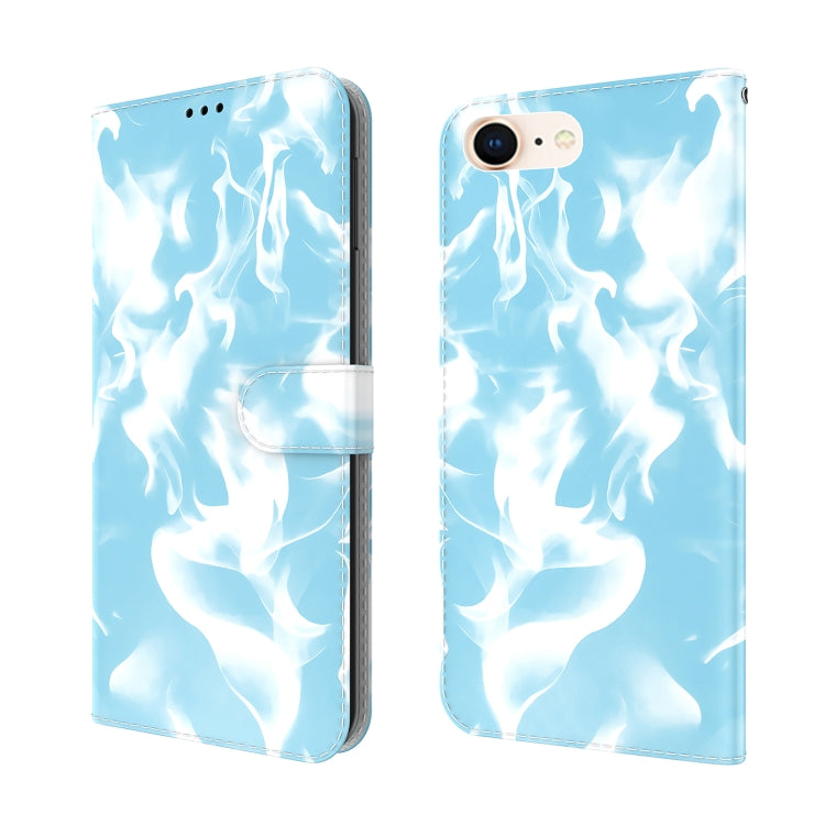 Cloud Fog Pattern Horizontal Flip Leather Case with Holder & Card Slot & Wallet, For iPhone 8 Plus & 7 Plus, For iPhone SE 2022 / SE 2020 & 8 & 7, For iPhone 11, For iPhone 11 Pro