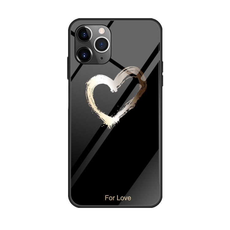 Colorful Painted Glass Case, For iPhone 11