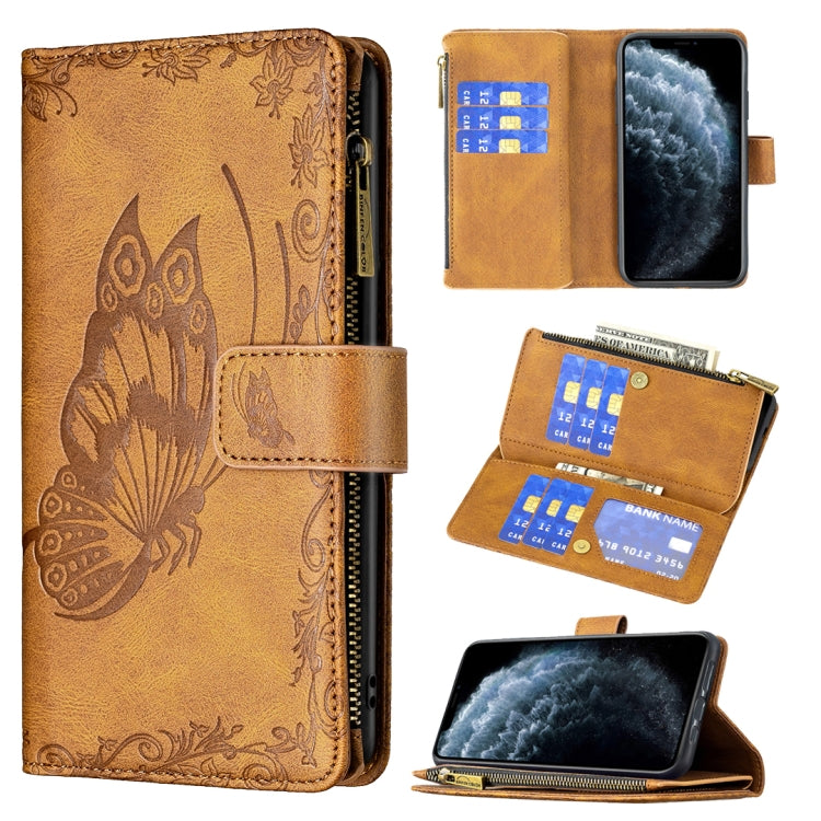 Flying Butterfly Embossing Pattern Zipper Horizontal Flip Leather Case with Holder & Card Slots & Wallet, For iPhone 8 / 7, For iPhone 8 Plus / 7 Plus, For iPhone XS / X, For iPhone XR