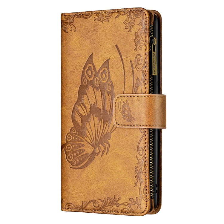 Flying Butterfly Embossing Pattern Zipper Horizontal Flip Leather Case with Holder & Card Slots & Wallet, For iPhone 12 mini, For iPhone 12, For iPhone 12 Pro, For iPhone 12 Pro Max