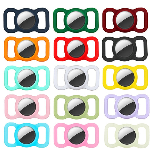 Durable anti-scratch silicone cover for Apple AirTag in vibrant animal prints