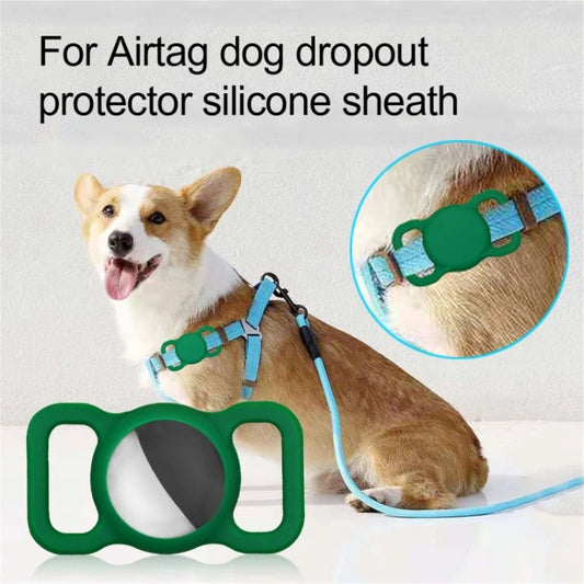 Soft silicone AirTag case featuring playful animal designs and shock absorption