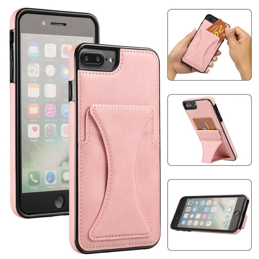 Ultra-thin shockproof iPhone case with kickstand holder for iPhone 8 Plus, 7 Plus, XS Max, XS, X
