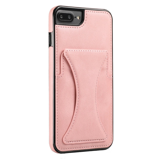 Protective iPhone case front view showcasing slim design and holder functionality