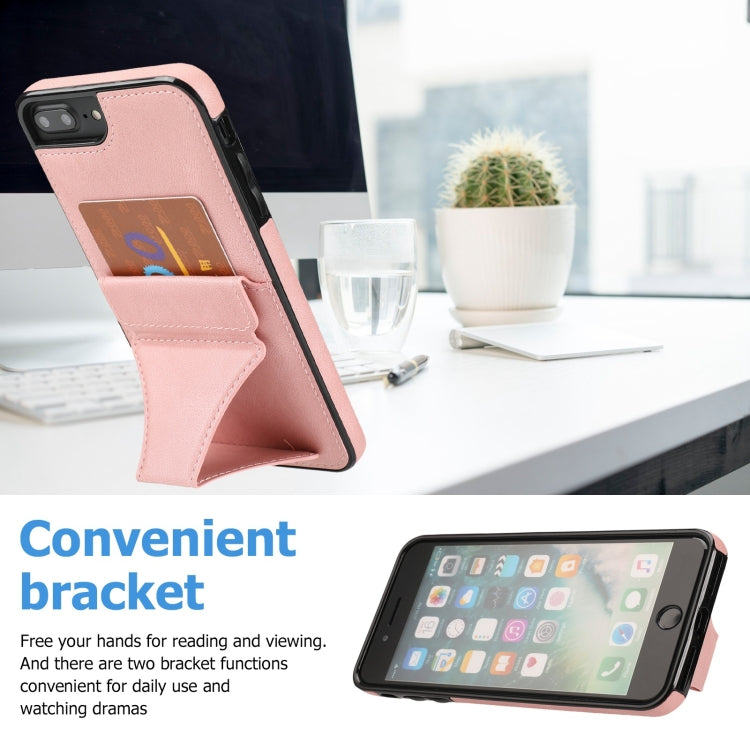 Ultra-thin Shockproof Protective Case with Holder, For iPhone 8 Plus / 7 Plus, For iPhone XS Max, For iPhone XS / X