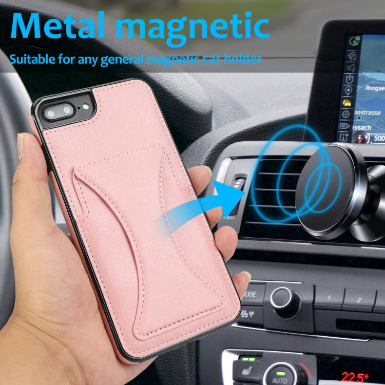 Ultra-thin Shockproof Protective Case with Holder, For iPhone 8 Plus / 7 Plus, For iPhone XS Max, For iPhone XS / X