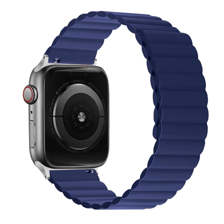 Silicone Magnetic Replacement Strap Watchband, For Apple Watch Series 7  41mm / & 6 & SE & 5 & 4 40mm, For Apple Watch Series  7  45mm / & 6 & SE & 5 & 4 44mm