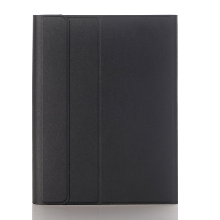 YA11B-A 2021 Detachable Lambskin Texture Round Keycap Bluetooth Keyboard Leather Case with Touch Control & Pen Slot & Stand, For iPad Pro 11 2021 / Air4 / Air5 / Pro 11