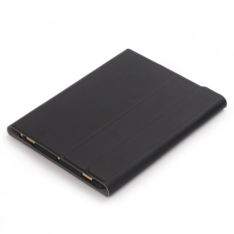YA11B-A 2021 Detachable Lambskin Texture Round Keycap Bluetooth Keyboard Leather Case with Touch Control & Pen Slot & Stand, For iPad Pro 11 2021 / Air4 / Air5 / Pro 11