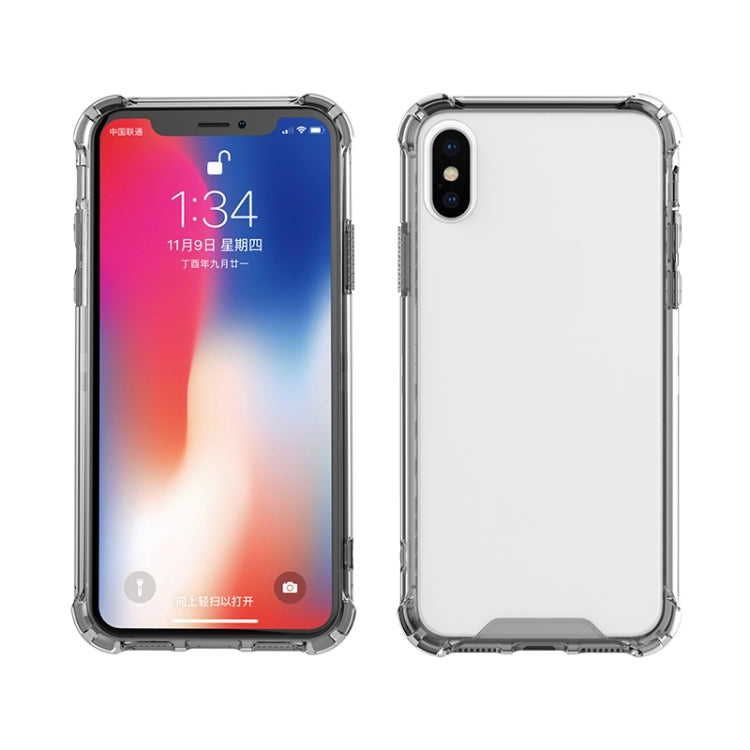 Shockproof TPU Frame + Acrylic Back Panel Protective Case, For iPhone XS Max, For iPhone X / XS, For iPhone XR