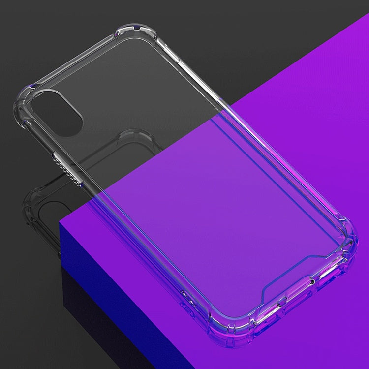 Shockproof TPU Frame + Acrylic Back Panel Protective Case, For iPhone XS Max, For iPhone X / XS, For iPhone XR