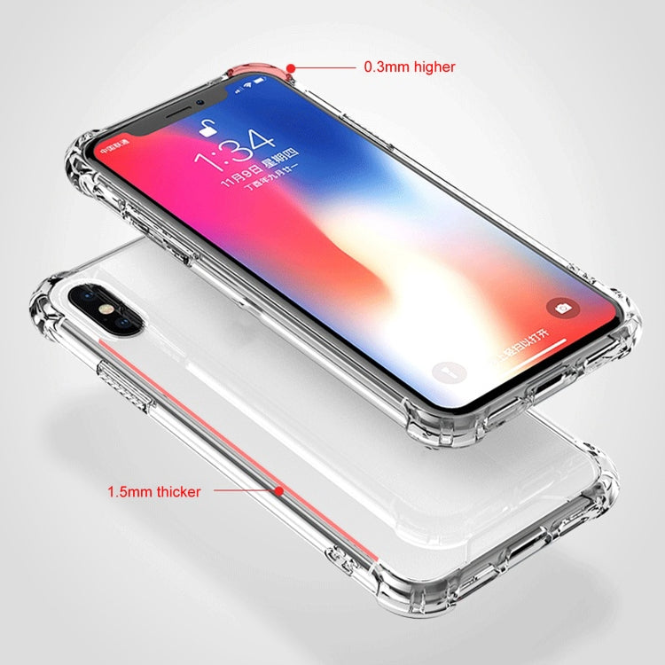 Shockproof TPU Frame + Acrylic Back Panel Protective Case, For iPhone XS Max, For iPhone X / XS, For iPhone XR