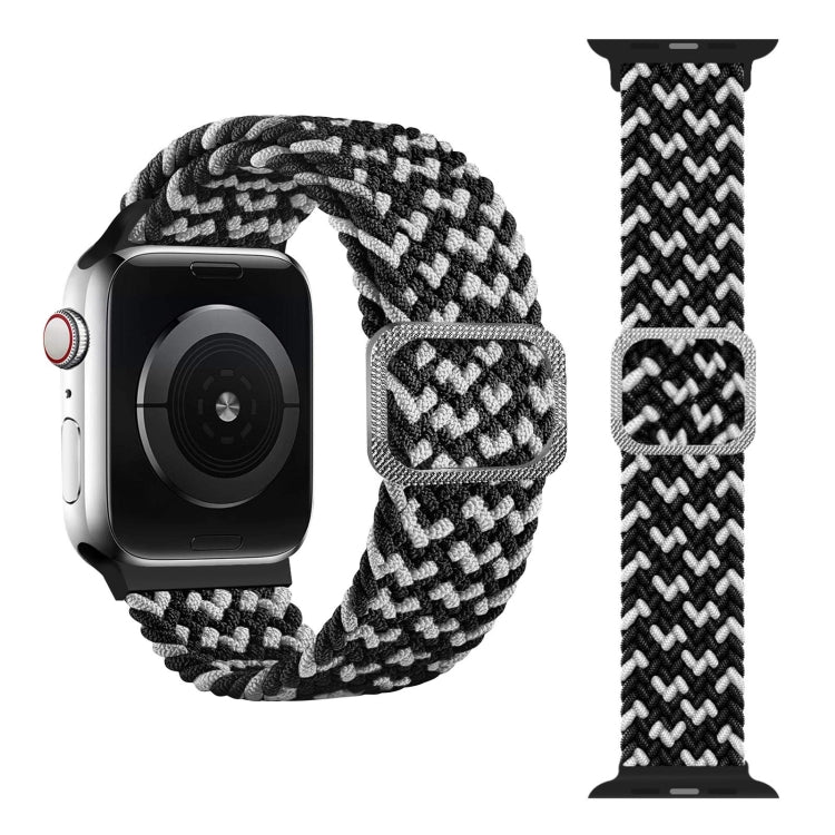 Buckle Braided Elastic Strap Watch Band For Apple Watch Series 9&8&7 41mm / SE 3&SE 2&6&SE&5&4 40mm / 3&2&1 38mm(Rainbow Color), For Apple Watch Series 7 41mm / 6 & SE & 5 & 4 40mm / 3 & 2 & 1 38mm�������������������������������������������������������...