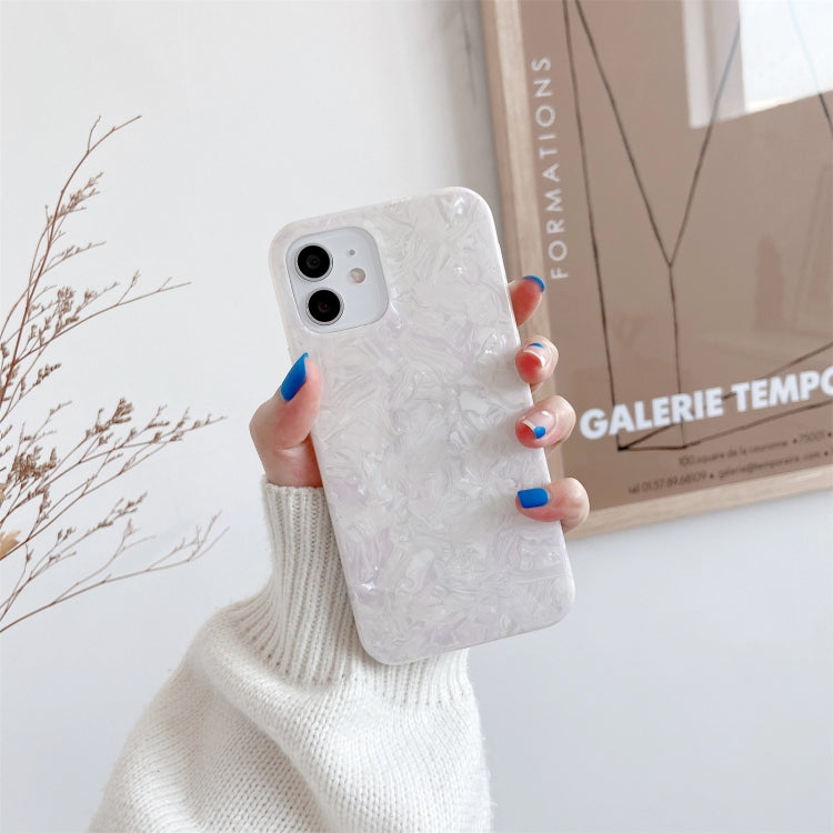 Shell Texture IMD Half-coverage TPU Protective Case, For iPhone 11, For iPhone 11 Pro, For iPhone 11 Pro Max, For iPhone 12 mini, For iPhone 12 / 12 Pro, For iPhone 12 Pro Max