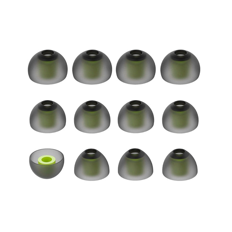 6 Pairs New Bee NB-M1 In-ear Silicone Ear Caps with Storage Box, Suitable for 5mm-7mm Earphone Plugs, Silicone