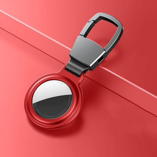 Sleek aluminum protective shell designed for Apple AirTag devices