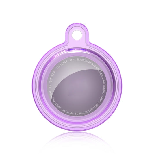 AirTag 1st generation hard shell cover featuring transparent crystal design