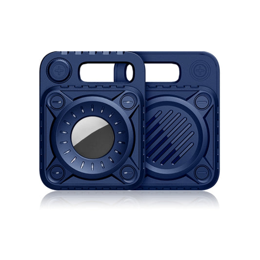 Black armor-design protective cover with anti-scratch finish and key hook