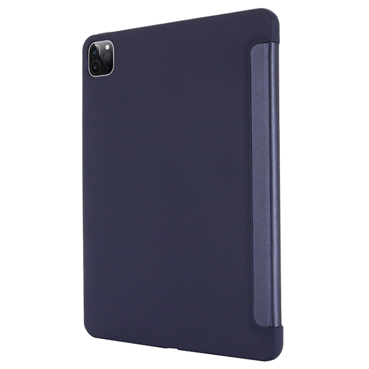 TPU Horizontal Flip Leather Case with Three-folding Holder For iPad Pro 11 (2021) / (2020), For iPad Pro 11 (2021) / (2020)