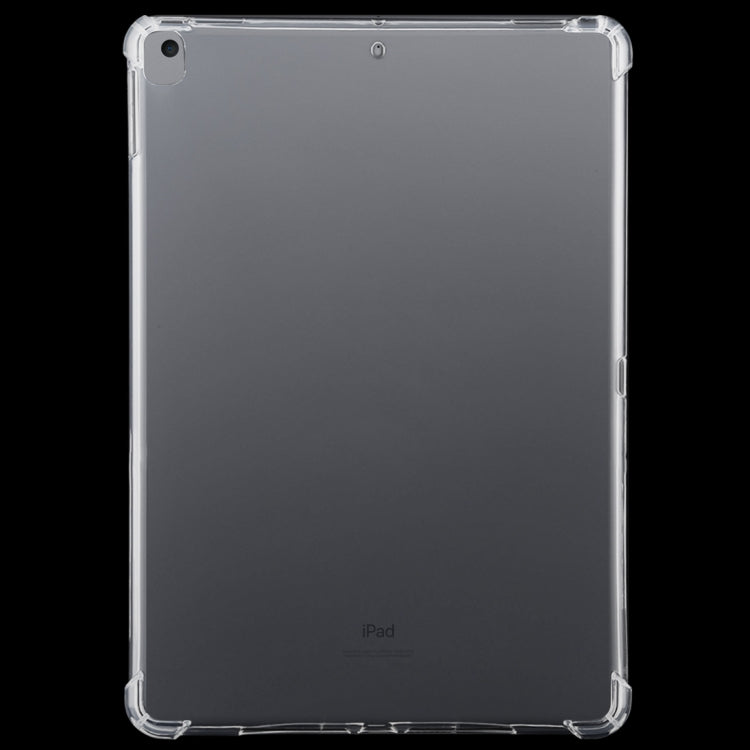 Coque transparente en TPU 3 mm pour iPad 10.2, antichoc et givrée