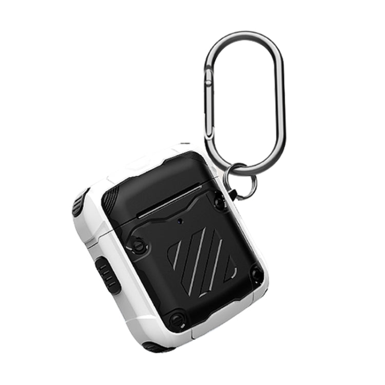 Wireless Earphones Three Defenses Transformers Second Generation Protective Case with Hook Up For AirPods 1/2, For AirPods 1/2