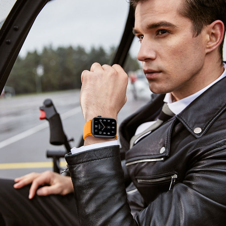 8-shaped Buckle Nylon Replacement Strap Watchband, For Apple Watch Series 7  41mm / & 6 & SE & 5 & 4 40mm