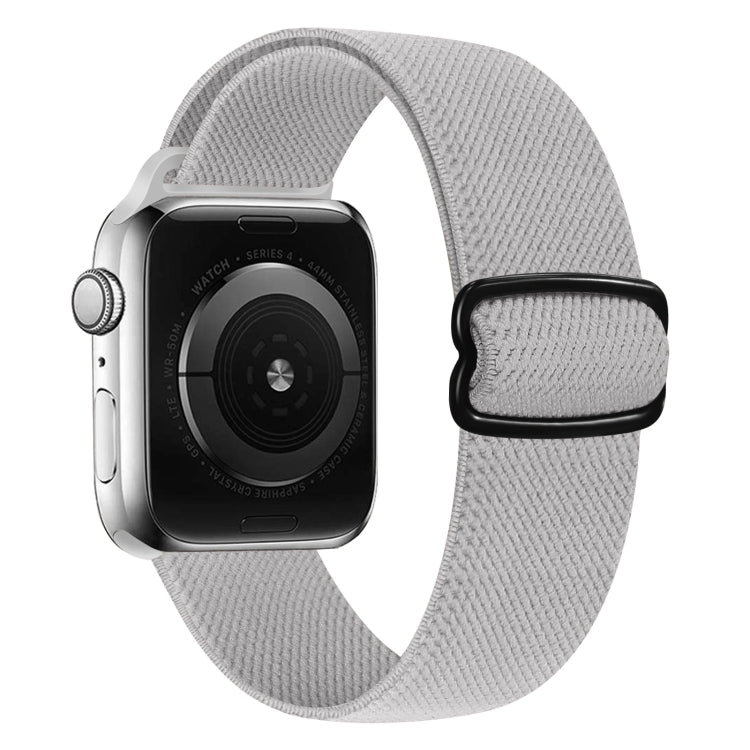 8-shaped Buckle Nylon Replacement Strap Watchband, For Apple Watch Series  7  45mm / & 6 & SE & 5 & 4 44mm