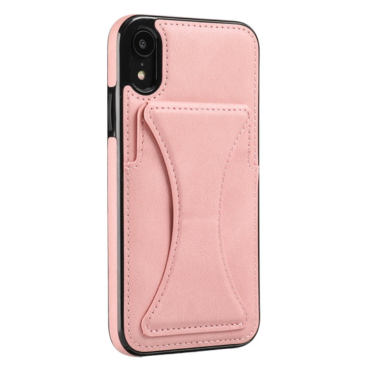 Slim protective case featuring integrated metal magnetic stand for secure phone mounting